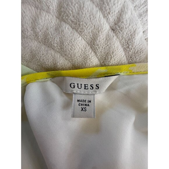 Guess | XS | Floral Pleated Mini Dress - Picture 6 of 6